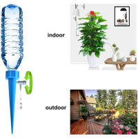 Dardos De Riego Automáticos Para Plantas En Macetas Herramientas De Jardín Y Estufa Con Regulador De Flujo De Agua Tamaño Aproximado 13.5*3cm Color Verde Y Azul - details 8