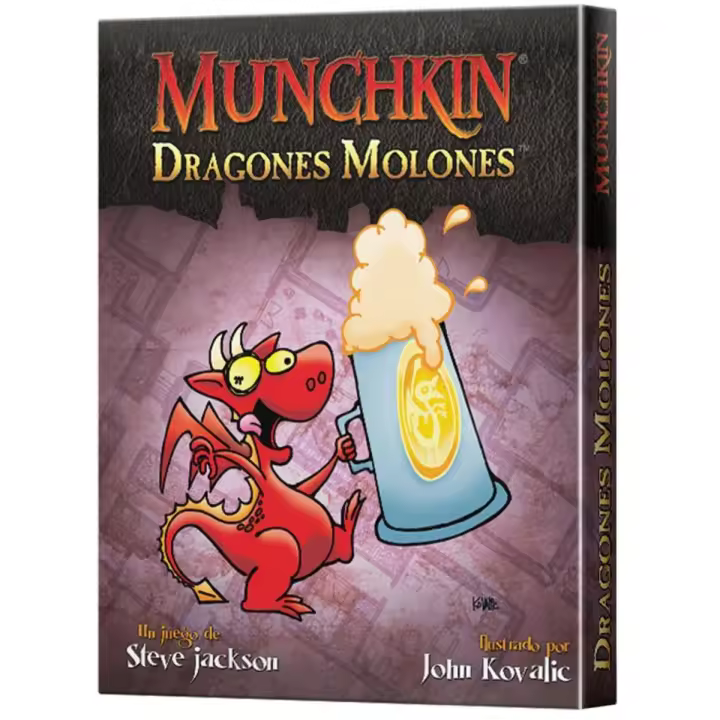 Asmodee - Munchkin Dragones Molones - 1