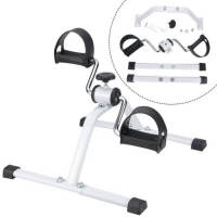 Mini Entrenador Práctico Bicicleta Pierna Ejercitador Paso a Paso Hemiplejía Rehabilitación Fitness Equipo de Entrenamiento Paso - details 6
