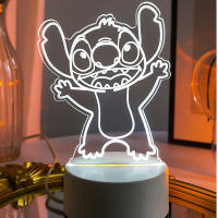 Lámpara De Noche LED Disney Lilo & Stitch Figuras Con Luz Star Baby Control Remoto Táctil Colorido Regalo De Cumpleaños Para Niños 3D - details 2