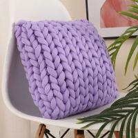 Hilo Grueso De Velours Super 1000g Para Tejer a Mano Alfombra Grande Para Mascota Cama De Peluche Suave Y Cómoda En Blanco - details 6
