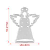 Molde De Corte De Ángel Para Novia Pareja En Metal Para Scrapbooking Decoración Y Artesanía De Papel Patrón De Figura Humana - details 32