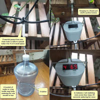 Kit De Sistema De Riego Automático Para Plantas Y Flores Con Timer De Bomba Sprinkler Drip Irrigation 2/4/8 Cabezas Herramienta De Jardín - details 10