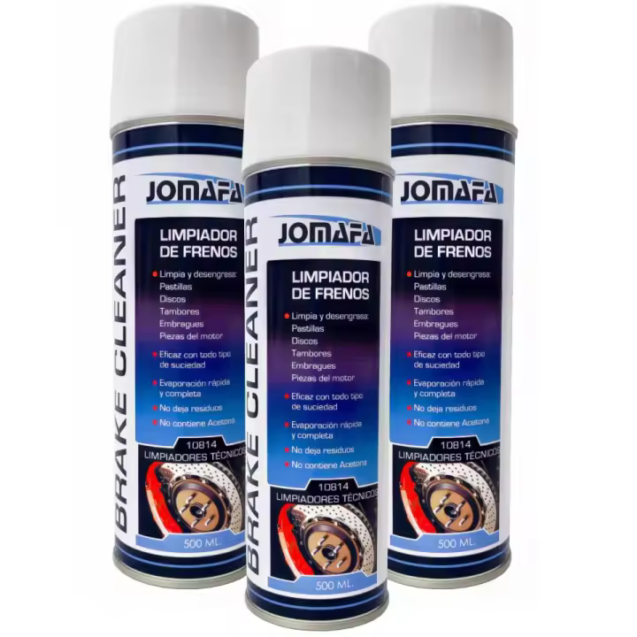 JOMAFA - PACKS X3 SPRAY LIMPIADOR DE FRENOS "LIMPIAFRENOS", 500ML. - 10814X3 - 1