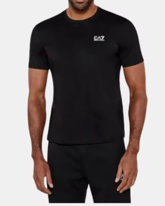EA7 7M000567 AF10375 Camisetas Manga corta Hombre Negro - 1