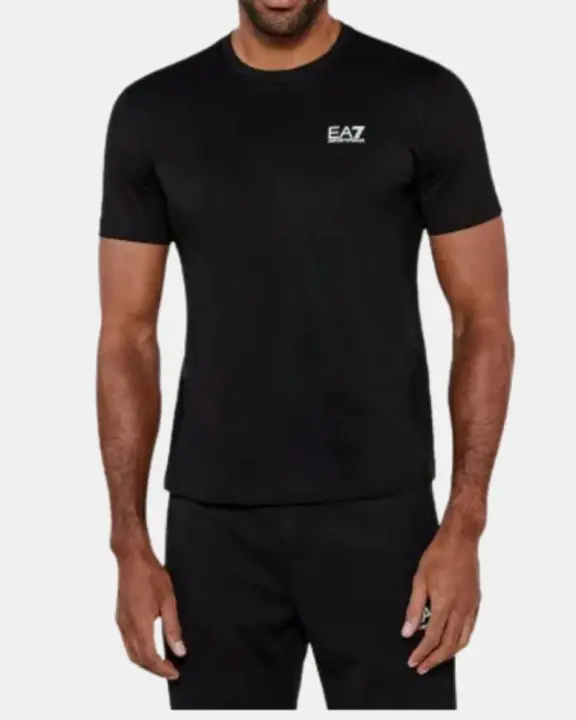 EA7 7M000567 AF10375 Camisetas Manga corta Hombre Negro - 1