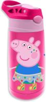 Botella Agua Infantil Acero Inoxidable 400 ml Peppa Pig | Antifugas con Tapa Botón, Ideal Viaje, Deporte y Mochila para Niños +3 Años - details 1