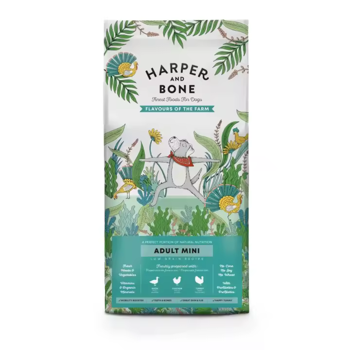 Harper & Bone Adult Mini Flavours of the Farm 2Kg - 1