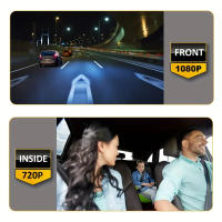 Cámara De Coche 1080P Con WiFi Y Doble Lente 3 Pulgadas Grabadora De Video Ciclo De Repetición Sensor G Monitoreo De Movimiento Para Black Box Accesorios De Vehículo - details 2