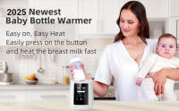 Calentador Y Esterilizador De Botellas Para Bebé 6-en-1 Control De Temperatura Preciso Calentador De Leche Materna Multifuncional 24 Horas Sin Químicos Peligrosos - details 0
