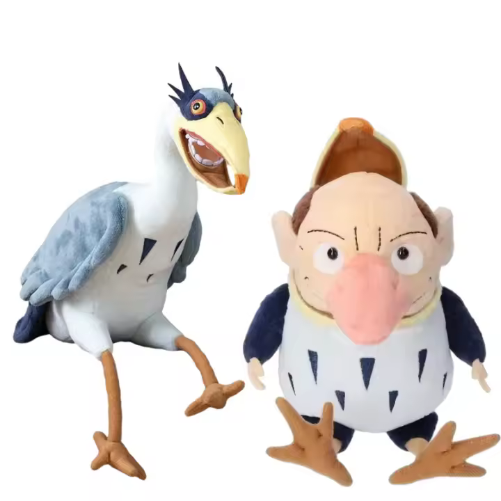 Muñeco De Peluche De Arrendajo Suave Y Almohadilla Decorativa Para Sofa Regalo De Cumpleaños Para Niños Animal De Peluche Tipo Muñeco De Coton PP Filling Unisex - 1