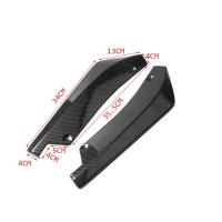 Spoiler De Fibra De Carbono Para Coche Universal Protección Contra Rasguños Difusor Splitter Delantero Y Trasero Extensión De Borde Lateral - details 3