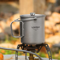 Lixada Taza De Café De Titanio 750ml Con Press Francés Y Cuchara Plegable Para Camping Y Cocina Al Aire Libre - details 18