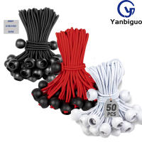 Bungee Cables De Bola Para Sujeción De Tarpacaña 50-Pcs Camping Refugio Carga Paredes De Tenda Palos De Tenda Herramientas Multifuncionales Al Aire Libre - details 0