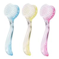 Cepillo De Uñas Suave Portátil Con Cabeza Redonda Para Limpieza De Polvo Y Residuos De Gel UV Y Polvo Accesorio De Manicura Y Pedicura Color Aleatorio - details 3