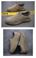 Zapatos De Moda Para Hombres 2024 Transpirables Zapatillas Deportivas Al Aire Libre Con Cordones Edición Coreana Zapatos Casuales Para Adultos Talla 39-44 - details 8