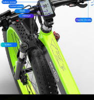 Bicicleta Eléctrica plegable Bezior x1500 de Grasa 26*4.0 48v12.8ah con freno hidráulico - details 14