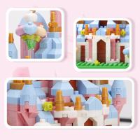 Mini Bloques De Construcción Para Castillos Y Iglesias Juguete DIY De Cuentas Micro Para Niñas Regalo De Cumpleaños - details 1