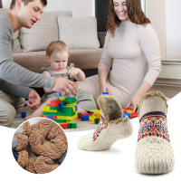Calcetines Térmicos Para Hombre Y Mujer Invierno Calientes Cortos De Algodón Grueso Suaves Antideslizantes Para El Hogar Y Dormir Fuzzy Fluffy - details 3
