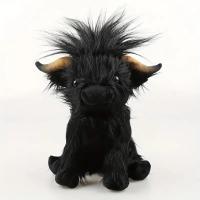 Muñeco De Peluche Simulación De Vaca Highland En Color Crema 30 Cm Juguete Suave Para Niños Y Niñas Regalo Para Niños Y Niñas De 3 a 12 Años - details 4