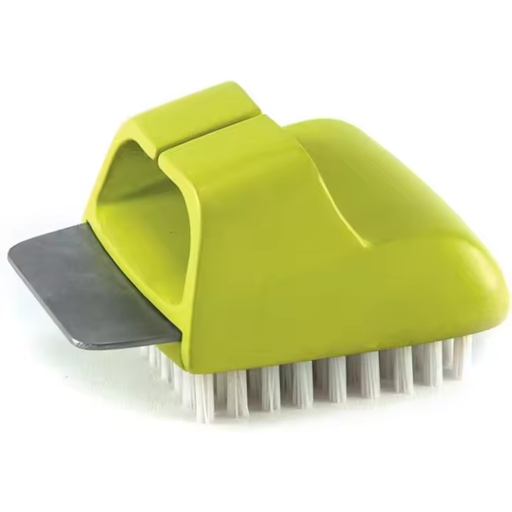 Cepillo para Piedra de Sal, Verde, 22,48x12,19x5,72 cm- - 1