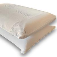 Vivid Torral - Almohada viscoelástica con núcleo 100% Viscoelástico, Funda de Aloe Vera Desenfundable, Memory Foam, Transpirable, Calidad Premium, Indeformable, Higiénica, Ergonómica, Anti bacterias, Termo regulable y Libera la presión Cervical. - details 2