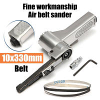 Bricolaje Herramienta De Lijado Pneumática 3/8" Air Belt Sander Con Manguera De Aire Para Máquina De Trabajo En Ángulo Set De Lijadores 16000RMP - details 3