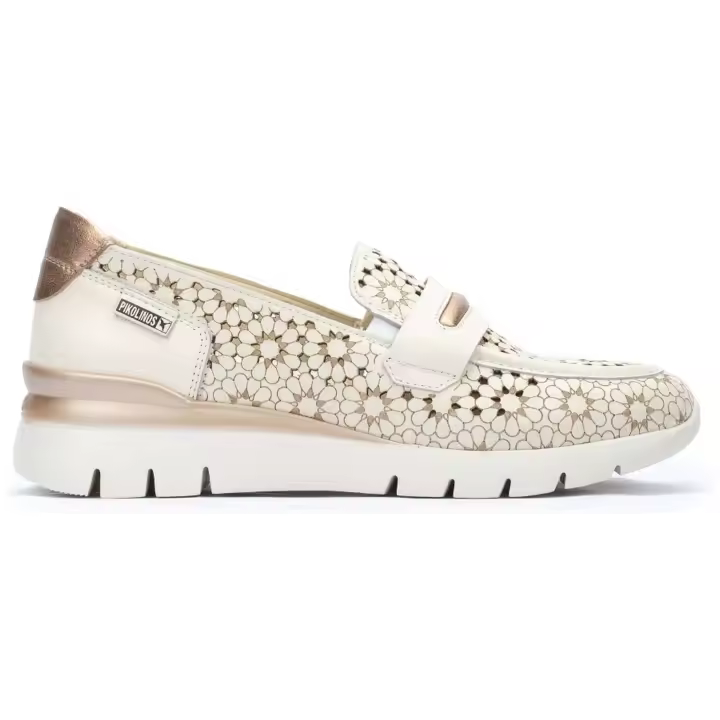 Pikolinos Shoes Mocasin Modelo W4R-6518C1 Para Mujer Color Blanco - 1