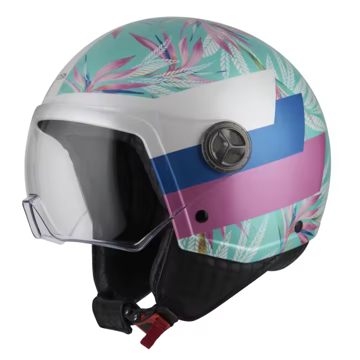 Casco de Moto Minijet Zeta 2 NZI - Clásico Moderno, Confortable, Ligero - 1