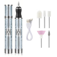 Kit De Manicura Y Pedicura Profesional YIKOOLIN Con Broca Eléctrica De 20000rpm Set De Archivo De Uñas Eléctrico Inalámbrico - details 1