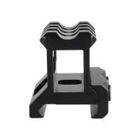 Base De Montaje De Aluminio Para Rifle 3 Ranuras 20mm Riser Mount Quick Release Para Ranura Picatinny Soporte De Escopeta - details 8