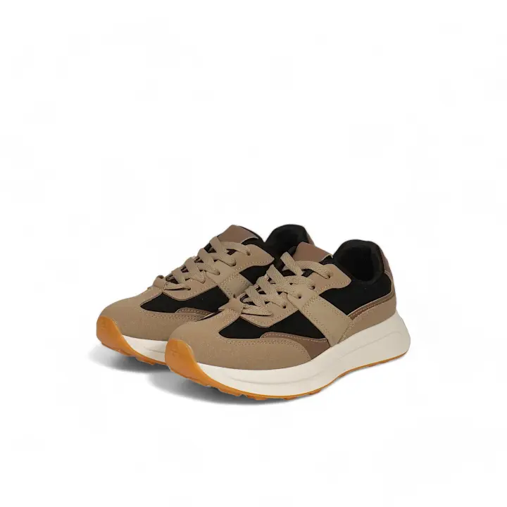 HLuna Zapatillas Sneakers para mujer de  colorines jf1012 cierre de cordones - 1