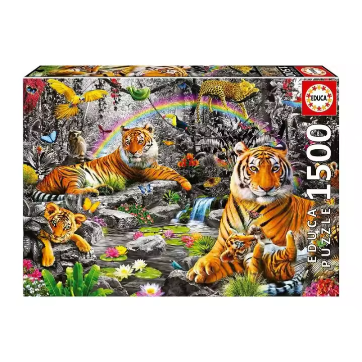 PUZZLE 1500 PIEZAS SELVA RADIANTE DE EDUCA - 1
