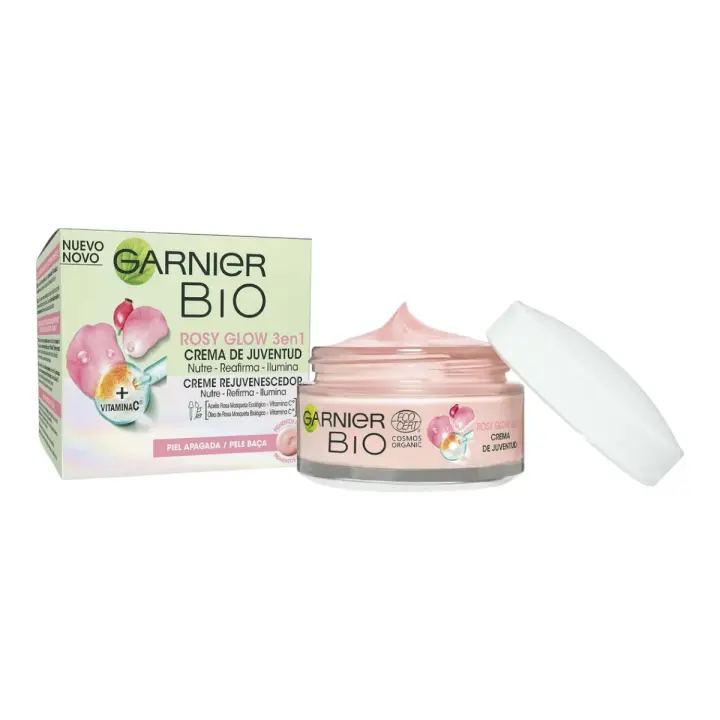 GARNIER Crema de Juventud 3 EN 1 Con Aceite de Rosa Mosqueta Y Vitamina C 50 ml - 1