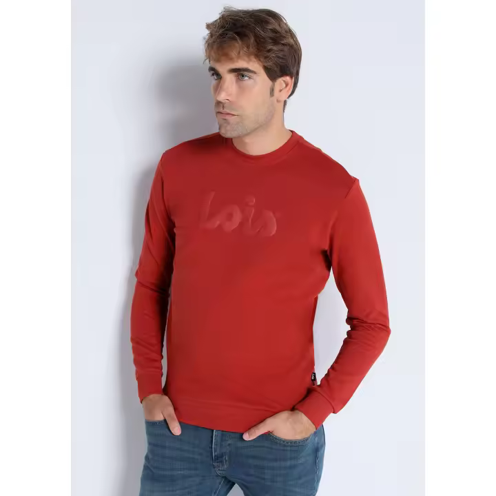 LOIS JEANS - Sudadera Cuello Caja- Tallaje en Pulgadas - 1