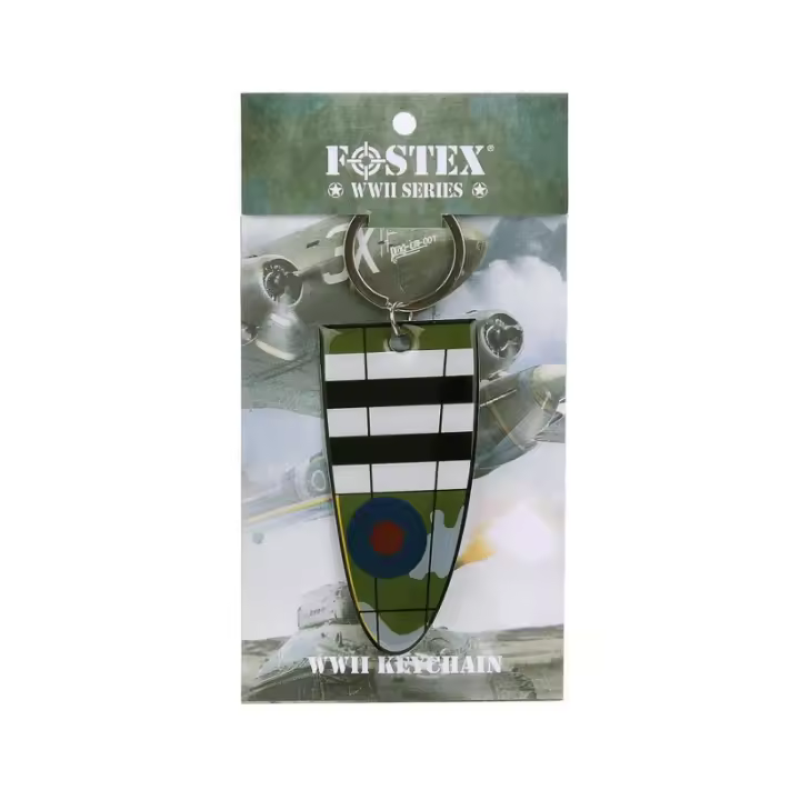 Llavero Metálico Spitfire Wing Fostex Garments 251580-11007   Llavero de aviacion - 1