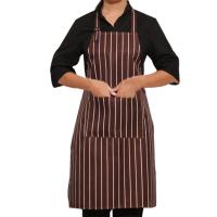 Delantal Ajustable De Medio Tamaño Para Adultos Estripado Resistente a Manchas Y Suciedad Para Chef De Restaurante Personal Del Hotel Y Barista - details 5