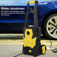 Hidrolimpiadora Eléctrica 1600W 110Bar Portátil - 6L/min con Rodillo Antideslizante para Coches, Terrazas y Jardines (Máquina Profesional de Alta Presión) - details 6