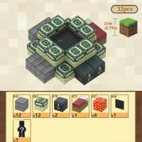 Bloques De Construcción Magnéticos Creativos Set De Escenas Famosas De Mi Mundo Juguete DIY Para Niños Y Niñas Regalo De Navidad - details 2