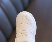 Tenis Deportivos Niños Niñas Primavera/Otoño Nuevos Zapatillas Casuales Cuero Suela Suave Hombre Mujer Niños Pequeños Zapatos Blancos - details 1