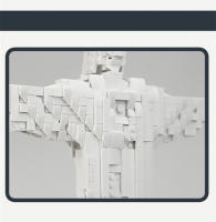 Bloques De Construcción Cristo Redentor 973PCS Arquitectura Famosa Del Mundo Juguetes Educativos Para Niños Compatible Con Lego - details 6