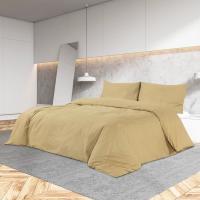 vidaXL Juego de Funda Nórdica Algodón 200x200 cm Sábana Cama Dormitorio Color Blanco,  dark grey and white,  Gris y mas - details 4