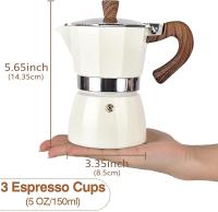 Cafetera Expreso Moka Cubana Aluminio 3 Tazas - details 2