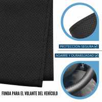 Banner - Funda para volante con Agujas e hilo negro