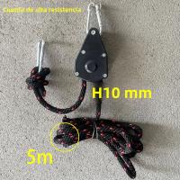 Correa De Tiedown De 10mm Para Acampar Y Navegación Ropa De Pulley Ratchets Para Canoa Y Barco Herramienta De Cuerpo De Barco Y Stern - details 2