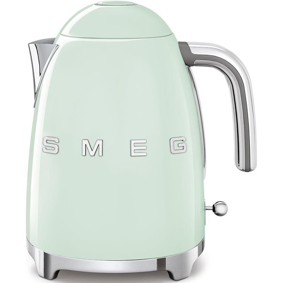 SMEG calentador de Agua electrico, hervidor, 2400 W, 1.7 litros, Cromo, Acero Inoxidable - Disponible en diferentes colores