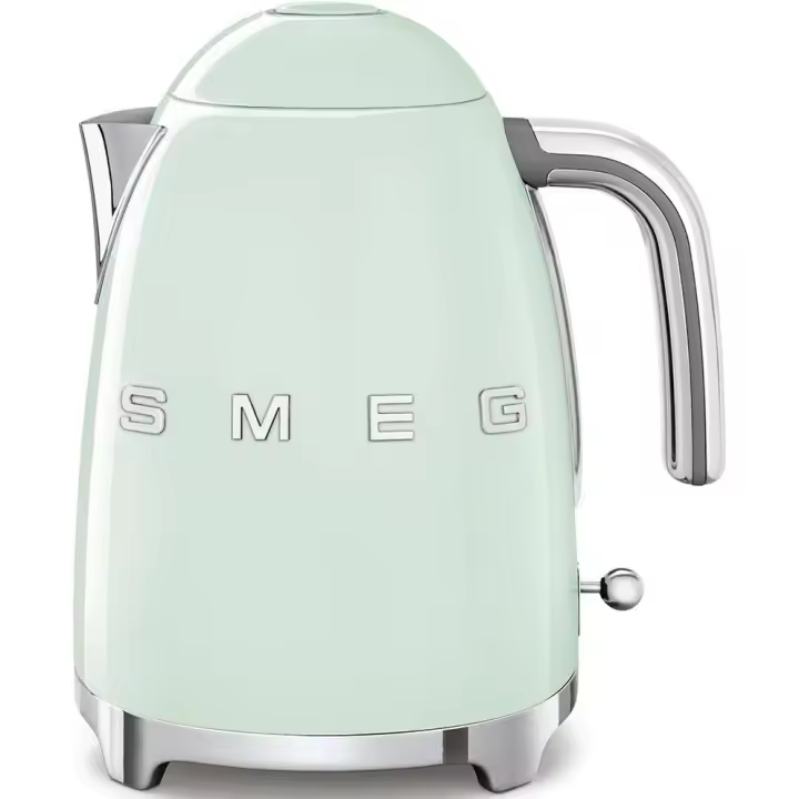 SMEG calentador de Agua electrico, hervidor, 2400 W, 1.7 litros, Cromo, Acero Inoxidable - Disponible en diferentes colores - 1