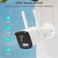 Cámara De Seguridad IP 8MP 4K Wifi Con Detección De Humanos AI Cámara De Pared Bala 2MP Visión Nocturna Color CCTV Exterior ICSee - details 11
