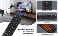 Control Remoto IR X98 Para TV Box Aidroid X92 X96 Air X96 MAX X98 Set Top Box Medio Player (sólo Control Remoto) - details 3