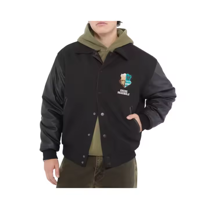 Guess Jacket (black),chaqueta para hombre color negro ,talla M - 1